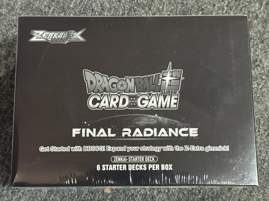Dragon Ball Super: Final Radiance Starter Deck (Sealed Display, 6 Star —