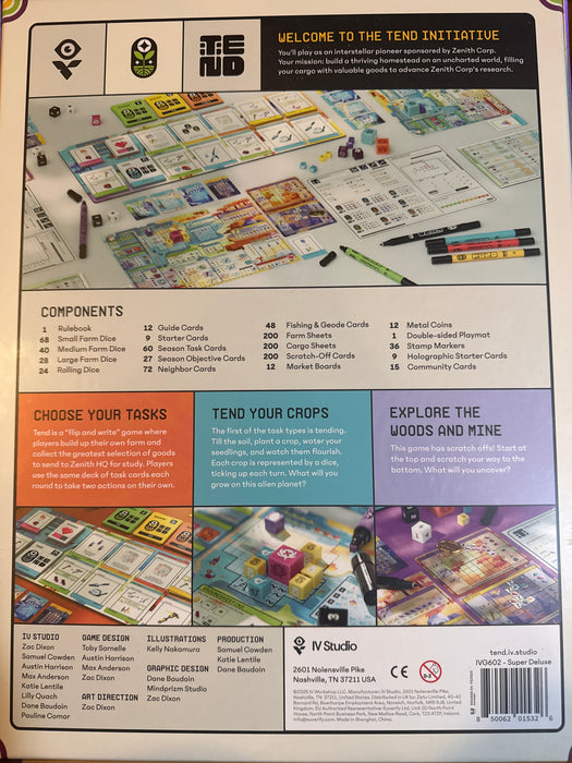 Tend: Super Deluxe Edition