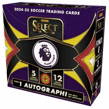 2024-25 Panini Select Premier League EPL Soccer International Hobby Box