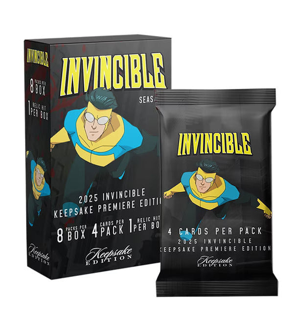 2025 Invincible Keepsake Season 1 Premiere Edition Blaster Box