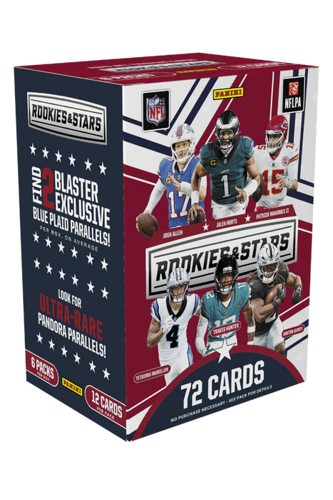 2025 Panini Rookies & Stars Football Hobby Blaster Box