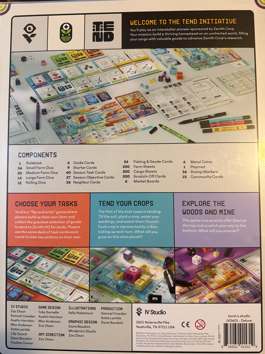 Tend: Deluxe Edition