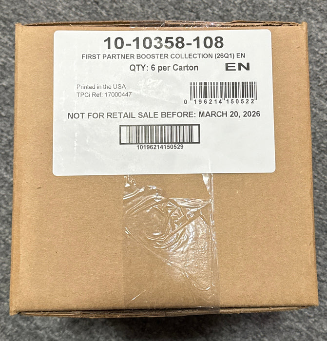 Pokemon: First Partner Illustration Collection (Sealed Case, 6 Box)