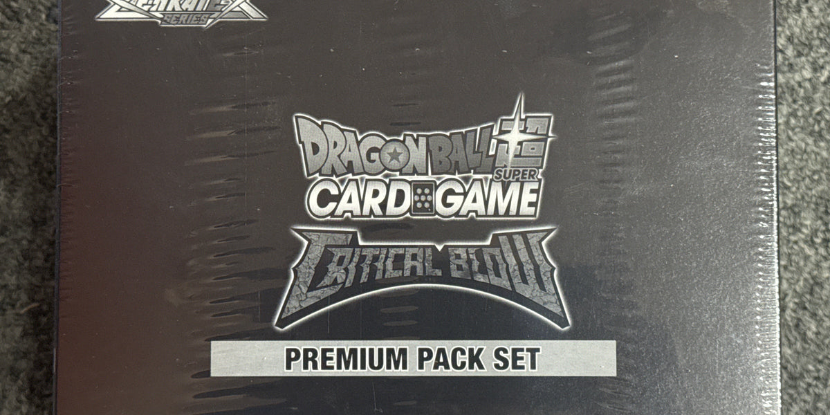 dragon ball super card game premium pack Dragon Ball Super: Critical Blow Premium Pack Set (Sealed Display, 8 P —  BoardtopiaGames.com