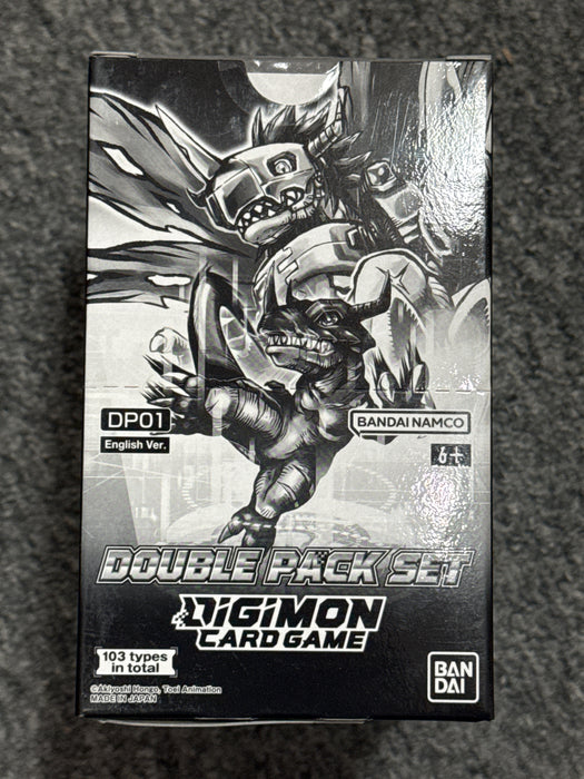 Digimon: Double Pack Set DP01 (Sealed Case, 6 Box)