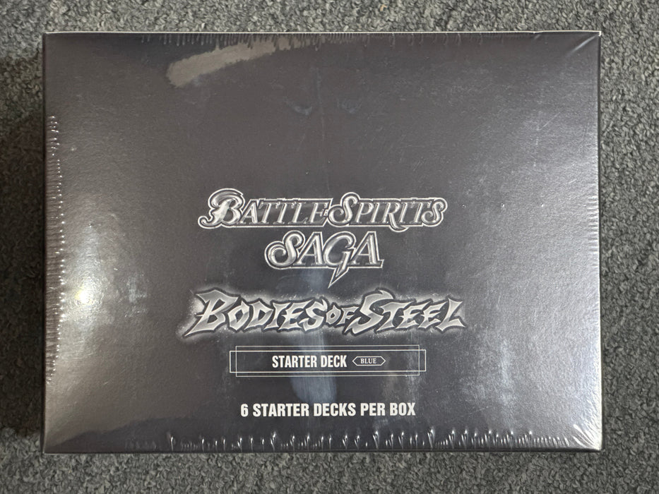 Battle Spirits Saga: Bodies of Steel Starter Deck (Sealed Case, 6 Box)
