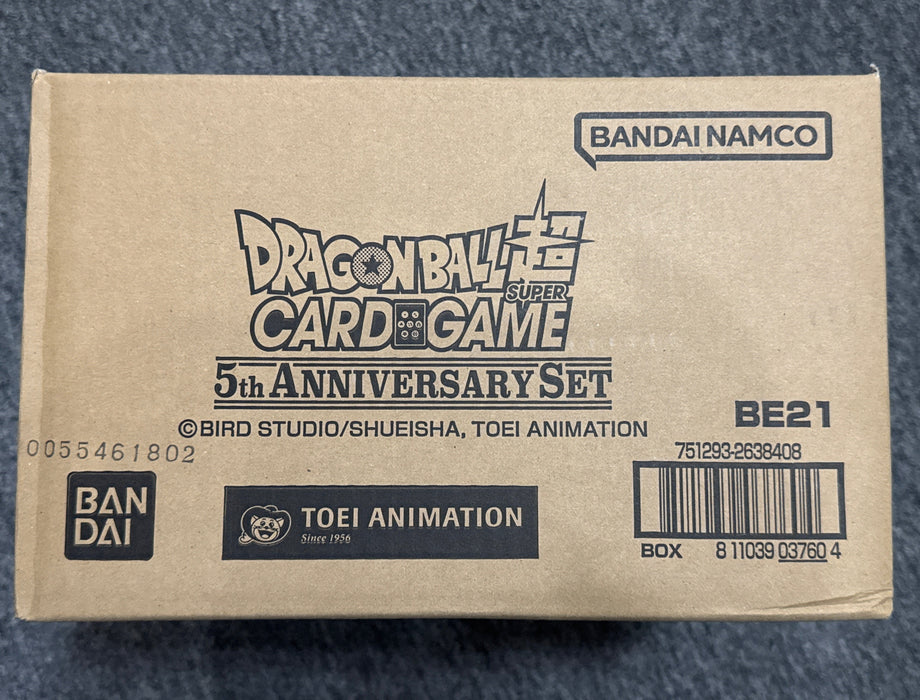 Dragon Ball Super: 5th Anniversary Set (Sealed Case, 4 Box)
