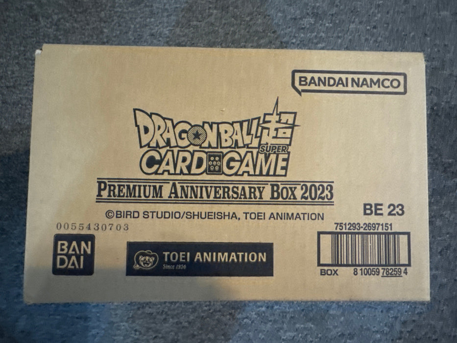Dragon Ball Super: Premium Anniversary Box 2023 BE23 (Sealed Case, 4 B —  BoardtopiaGames.com