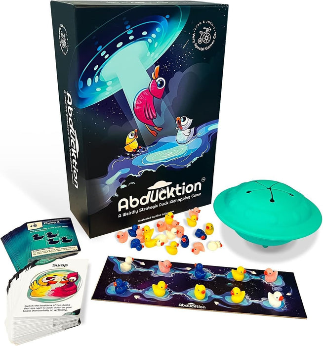 Abducktion: Base Game + IntergalacDuck Expansion