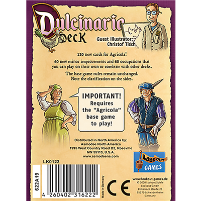 Agricola: Dulcinaria Deck