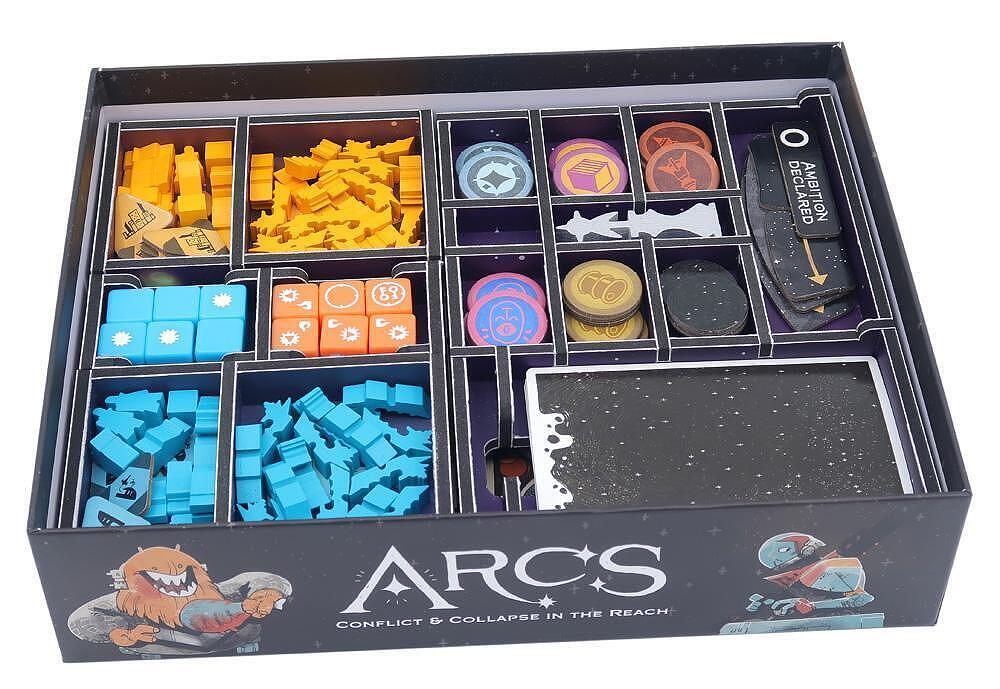 Arcs Folded Space Box Insert