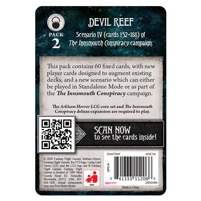 Arkham Horror: The Card Game - Devil Reef: Mythos Pack