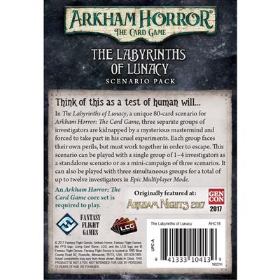 Arkham Horror: The Card Game - The Labyrinths of Lunacy: Scenario Pack