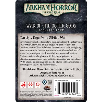 Arkham Horror: The Card Game - War of the Outer Gods: Scenario Pack