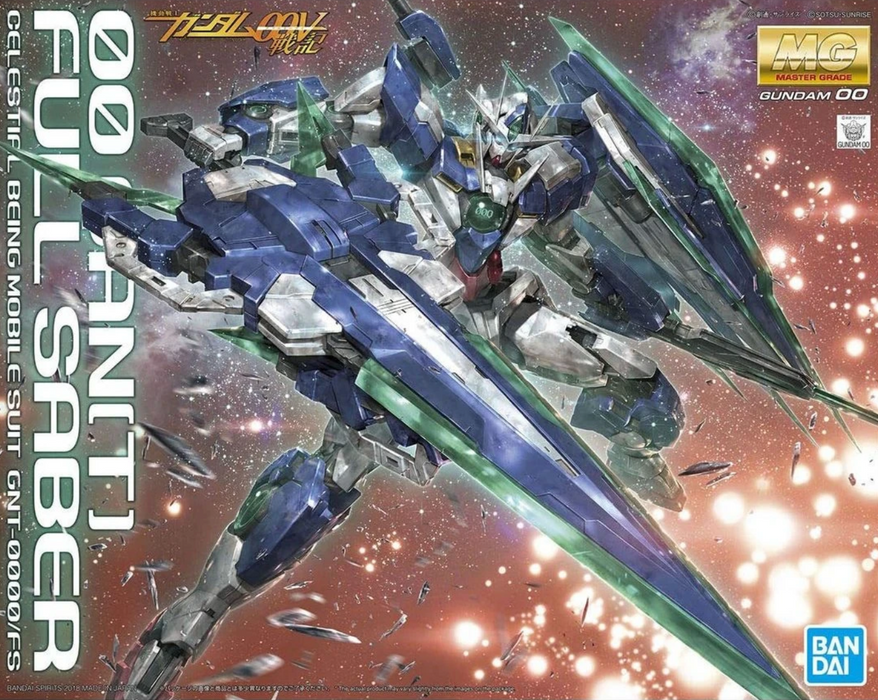 Bandai 1/100 MG 00 QAN[T] Full Saber "Gundam 00" Plastic Model Kit