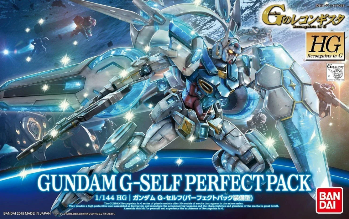 Bandai 1/144 HGRG #17 Gundam G-Self Perfect Pack "Reconguista in G" Model Kit