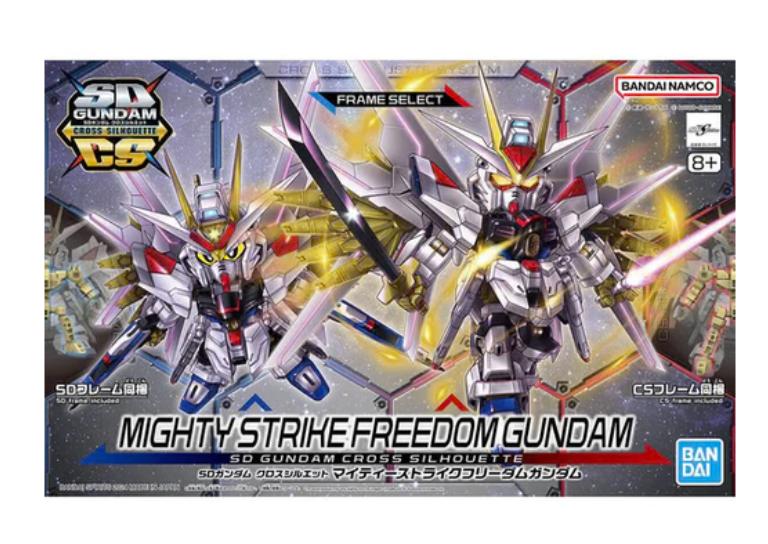 Bandai SDCS Mighty Strike Freedom Gundam "SEED Freedom" Model Kit
