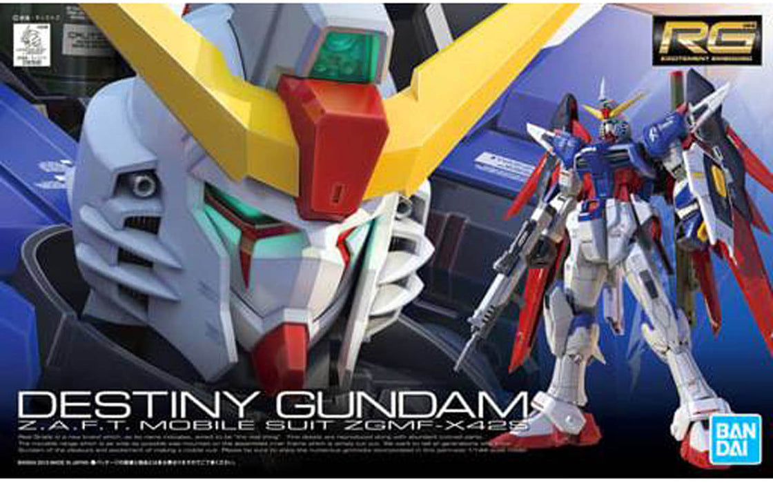 Bandai 1/144 RG #11 ZGMF-X425 Destiny Gundam "Gundam SEED" Model Kit