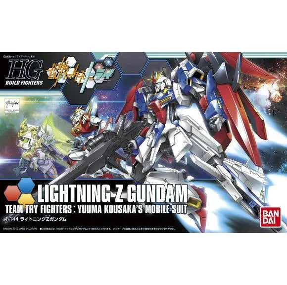 Bandai 1/144 HGBF #40 Lightning Z Gundam "Gundam Build Fighters Try" Model Kit