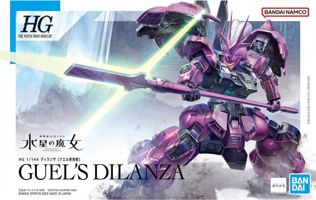 Bandai HGWFM 1/144 #04 Guel's Dilanza "The Witch from Mercury" Model Kit