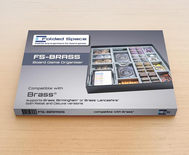 Brass Folded Space Box Insert