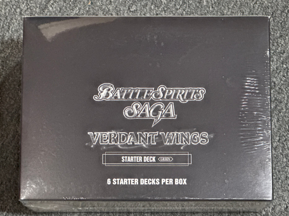 Battle Spirits Saga: Verdant Wings Starter Deck (Sealed Case, 6 Box)
