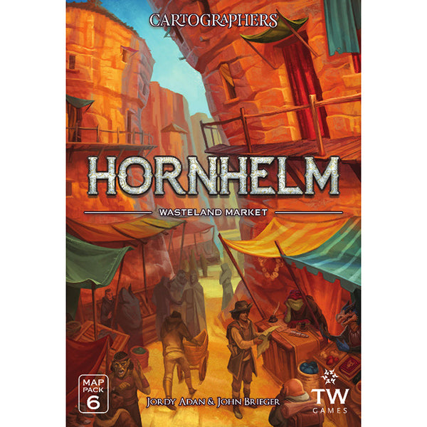 Cartographers Heroes: Map Pack 6 - Hornhelm - Wasteland Market