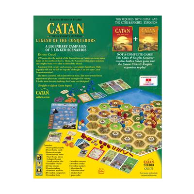 Catan: Cities & Knights Scenario - Legend of the Conquerers