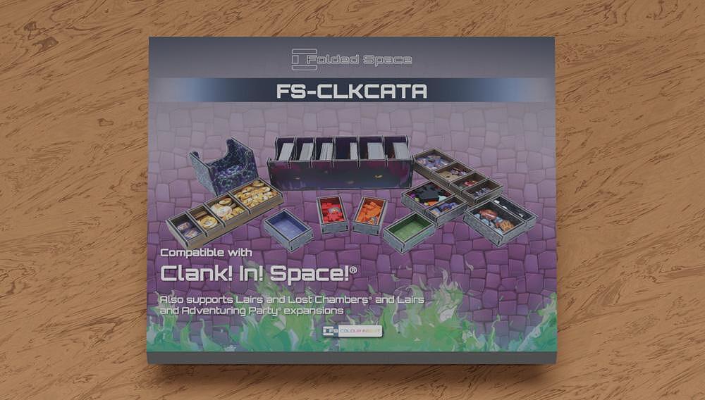 Clank! Catacombs Folded Space Box Insert