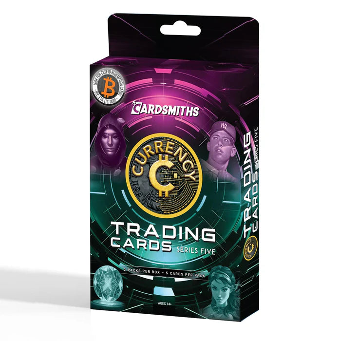 Currency Series 5 Trading Cards Collector Box