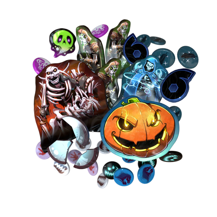 Dice Throne: Outcasts - Acrylic Tokens