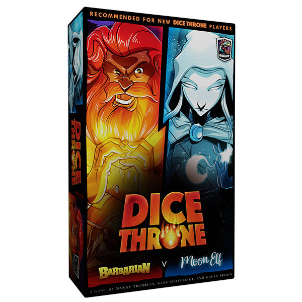 Dice Throne: Season One - Barbarian V. Moon Elf