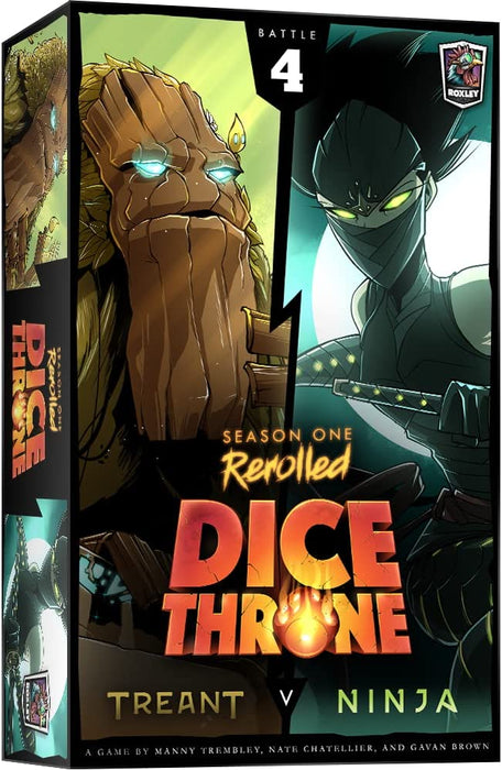 Dice Throne: Season One Rerolled - Treant V. Ninja