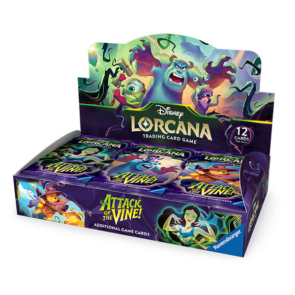 Disney Lorcana - Attack of the Vine! Booster Box (PRE-ORDER)
