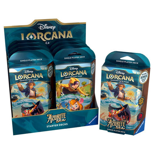 Disney Lorcana - Azurite Sea Starter Decks (Set of 2)