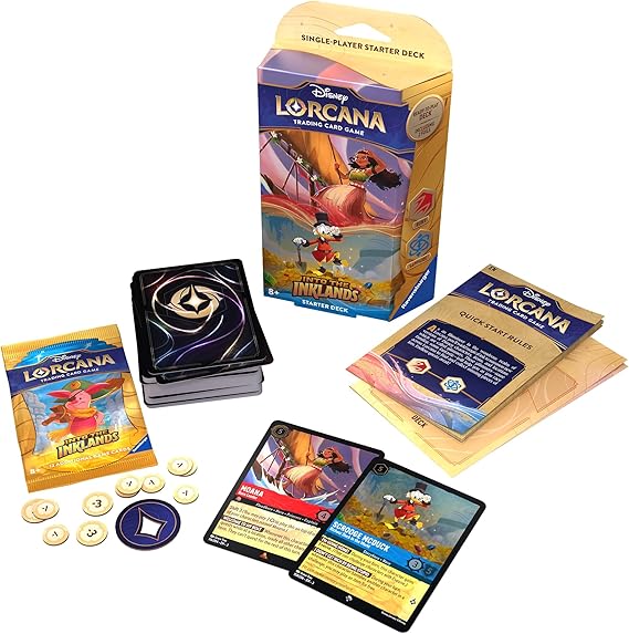 Disney Lorcana: Into the Inklands Starter Deck Sapphire & Ruby Disney Lorcana: Into the Inklands Starter Deck Sapphire & Ruby
