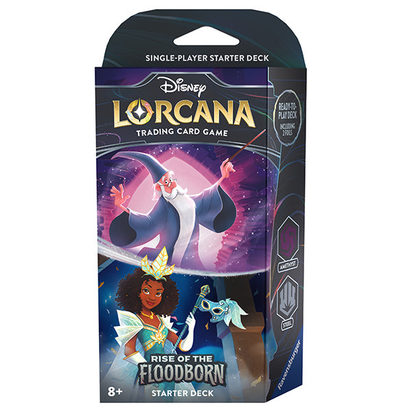 Disney Lorcana - Rise of the Floodborn Starter Deck - Merlin & Tiana