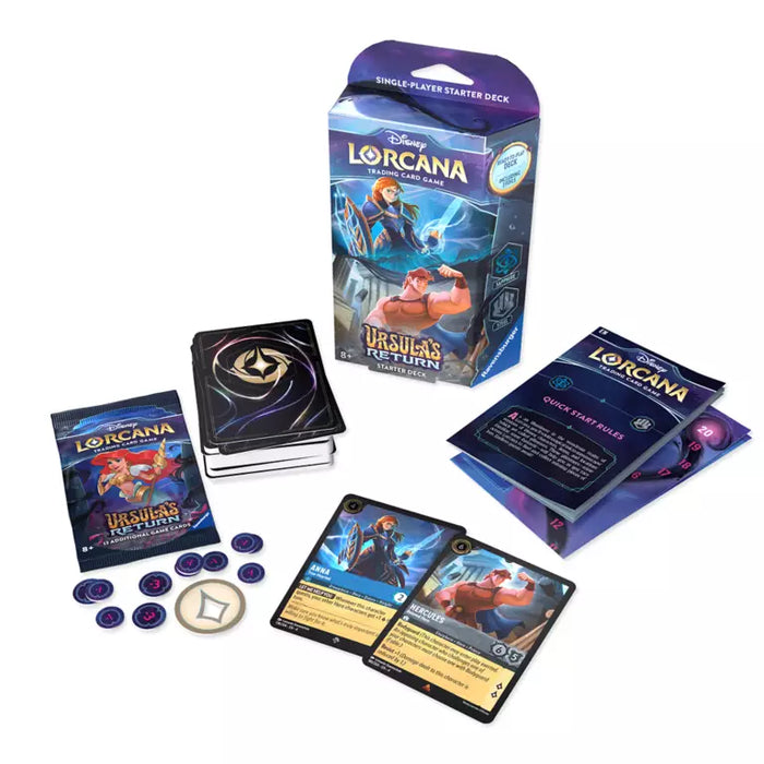 Disney Lorcana - Ursula's Return Starter Deck - Frozen & Hercules