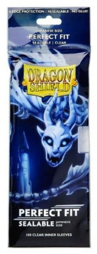 sealable card sleeves 10 Packs Dragon Shield Inner Sleeve Clear Standard Size 100 ct Display Case : Toys & Games This innovative design offers full four Dragon Shield Perfect Fit Sealable