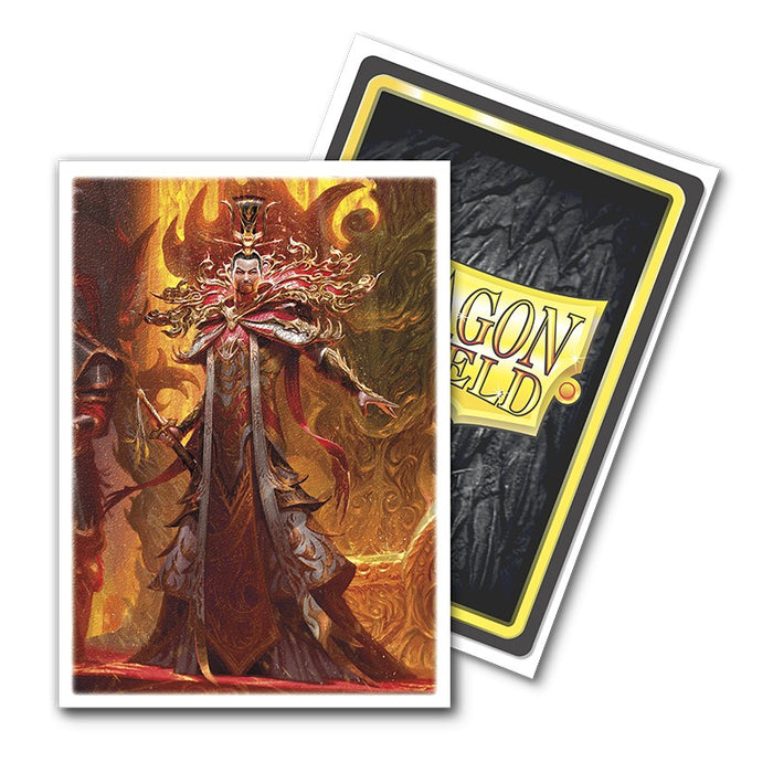 Dragon Shield Sleeves: Standard Matte Art Flesh and Blood - The Emperor of Volcor 100CT