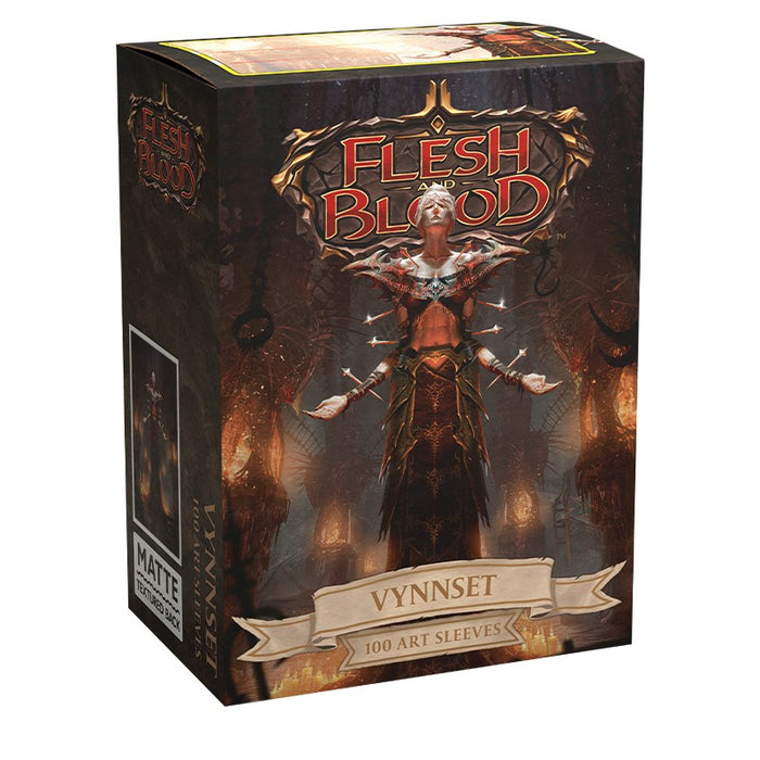 Dragon Shield Sleeves: Standard Matte Art Flesh and Blood - Vynnset 100CT