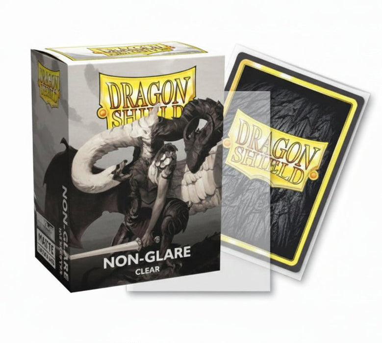 Dragon Shield Sleeves: Standard Non-Glare Matte - Clear 100CT