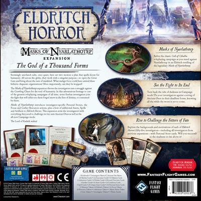 Eldritch Horror: Masks of Nyarlathotep Expansion