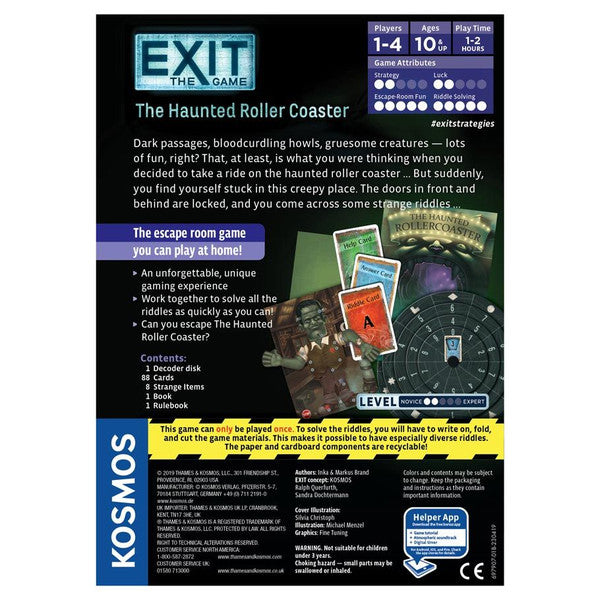 Exit: The Game – The Haunted Roller Coaster