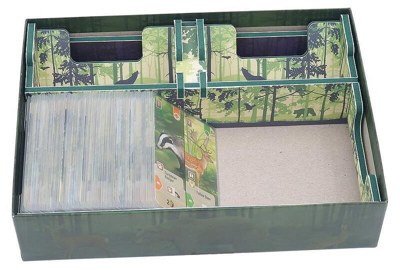 Forest Shuffle Folded Space Box Insert