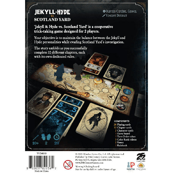 Jekyll & Hyde Vs. Scotland Yard