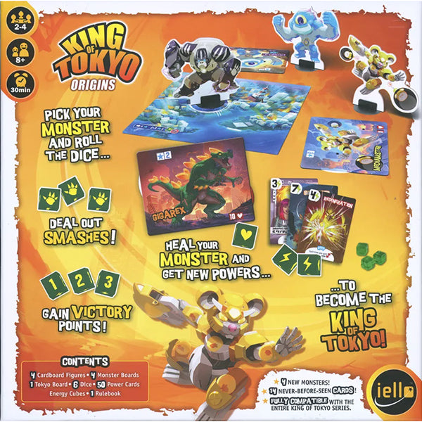 King of Tokyo: Origins (Ding & Dent)