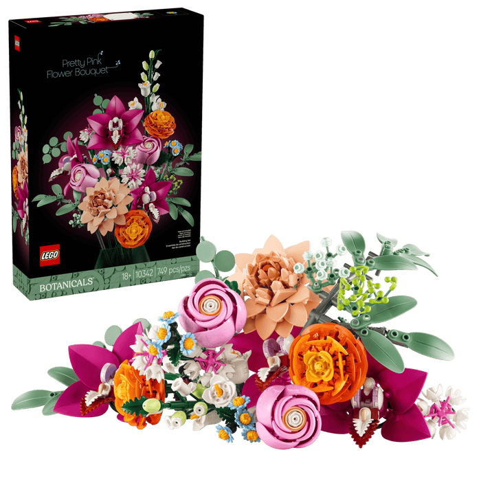 LEGO Botanicals Pretty Pink Flower Bouquet