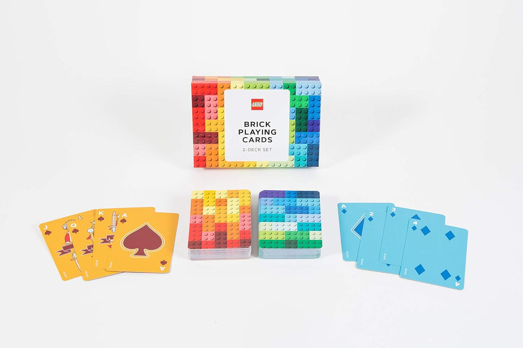 LEGO Brick Playing Cards 2-Deck Set