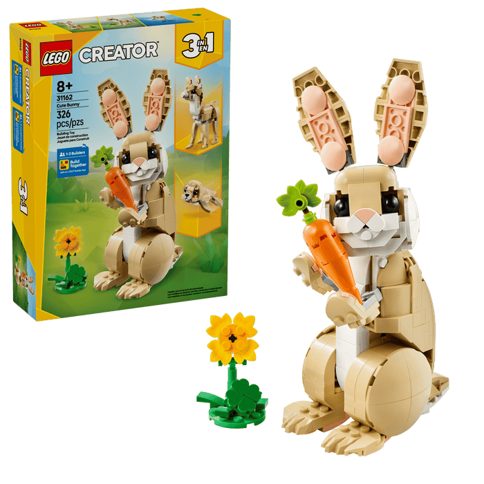 LEGO Creator 3 in 1 Cute Bunny